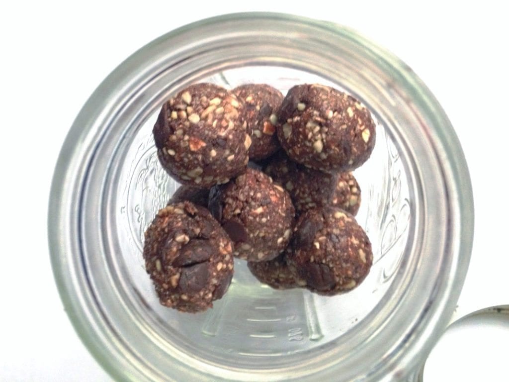 Chocolate Sunflower Seed Bites