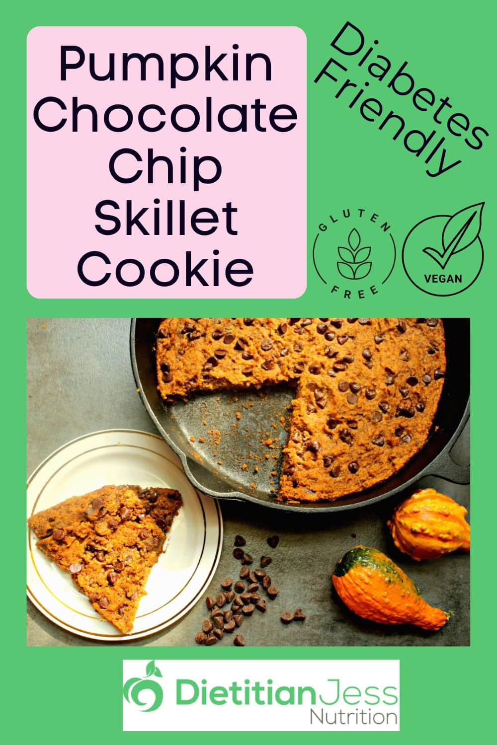 Pumpkin chocolate Chip Cookie