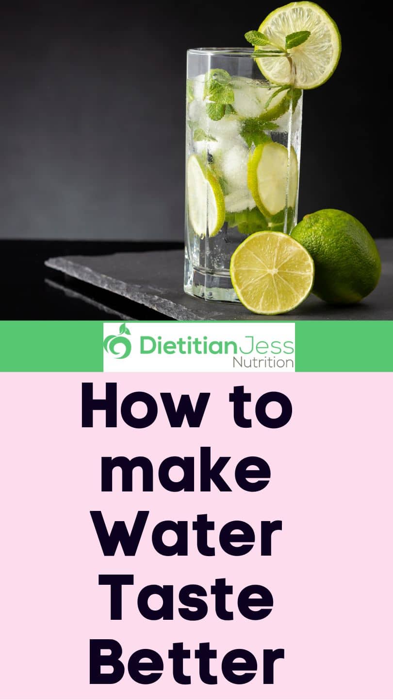 how to make water taste better