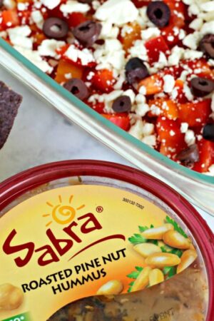 Mediterranean hummus dip